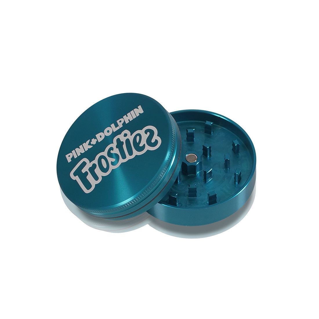 santa-cruz-pink-dolphin-frostiez-grinder-aluminium-large-2pc image 3