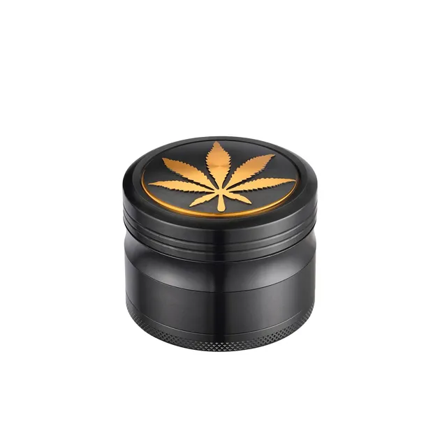 champ-high-prepare-golden-leaf-grinder-alu-dor-63-mm-4-parties image 1