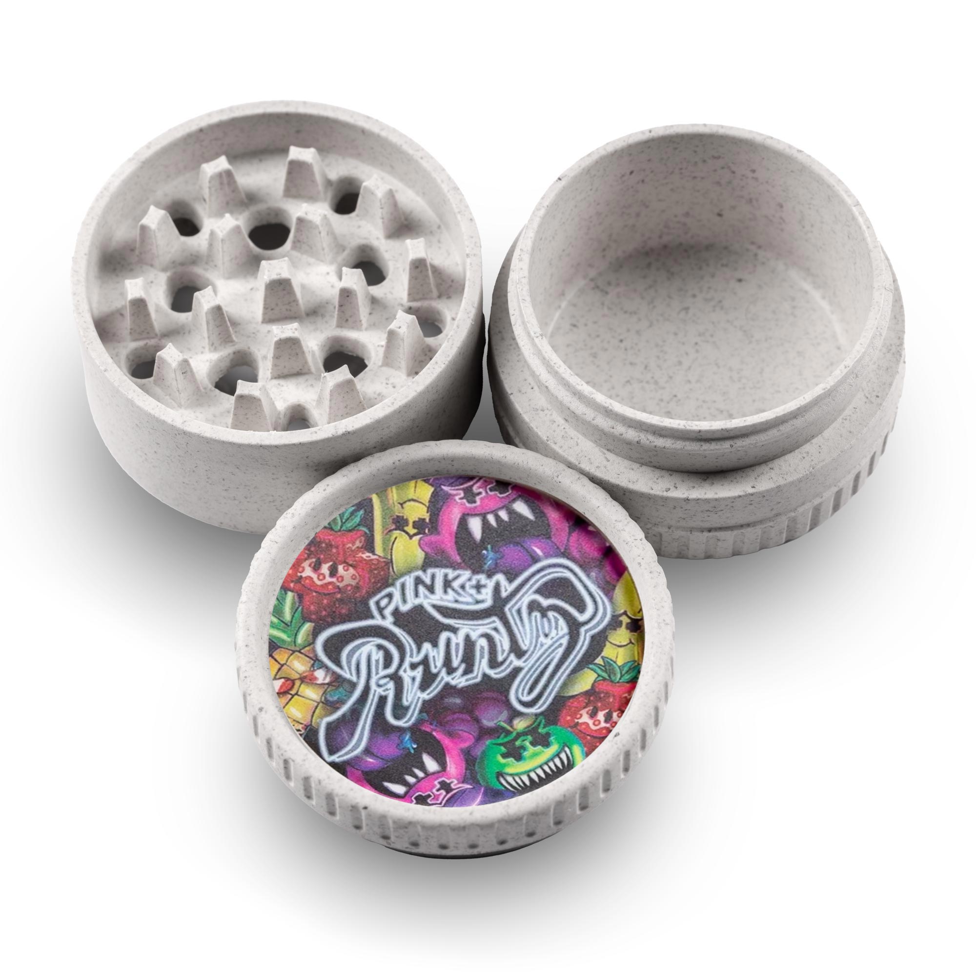 santa-cruz-shredder-hemp-grinder-3-parties-pink-runtz image 1