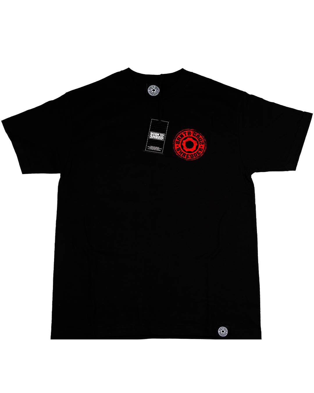 santa-cruz-shredder-cog-t-shirt-coton-noir-logo-rouge image 5