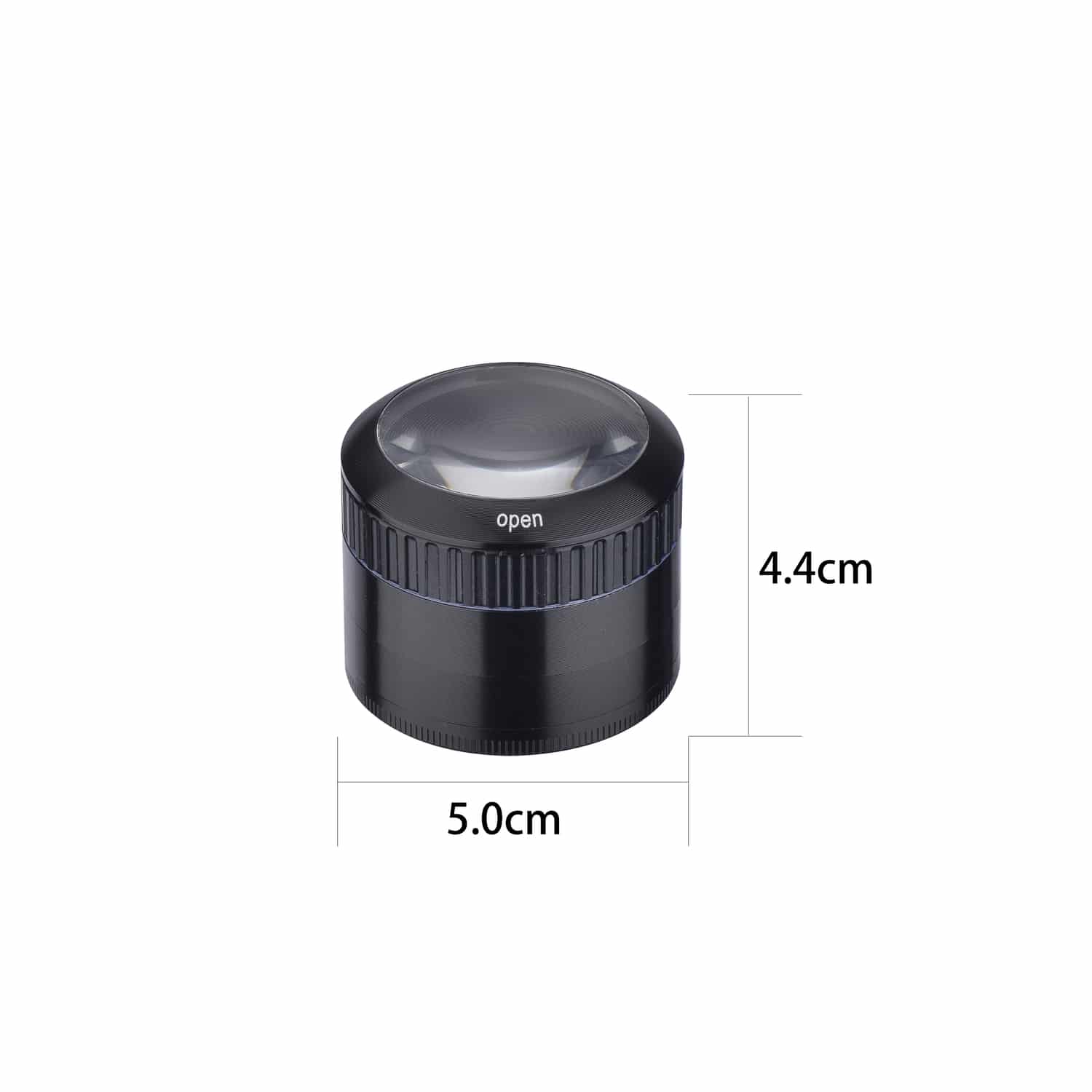 champhigh-prepare-magnifier-black-grinder-50-mm-4-parties-loupe image 4