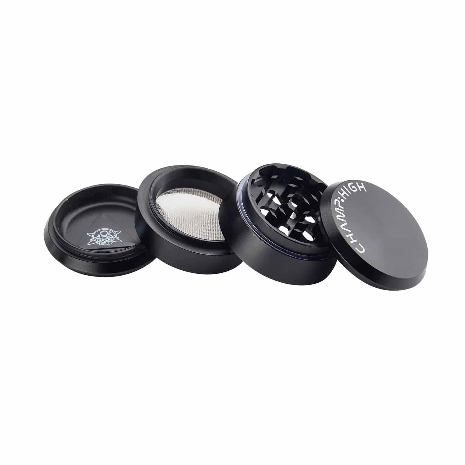 champ-high-prepare-classic-black-grinder-noir-alu-60-mm-4-parties image 2